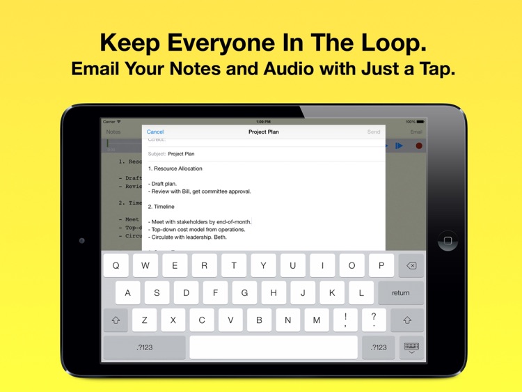 Audio Notebook: Voice Recorder screenshot-3