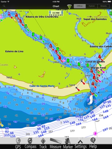 Portugal Nautical Charts Pro screenshot 3