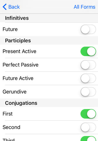 Simply Latin Forms screenshot 4