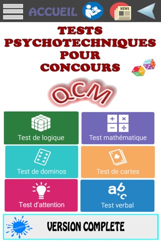 Tests Psychotechniques pour Concours screenshot 2