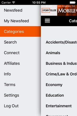 StoryTeller Mobile Generated News ® screenshot 3