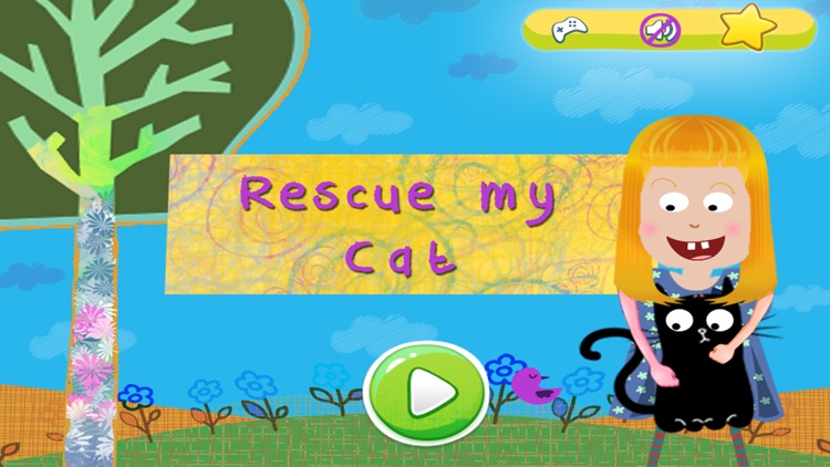 Rescue My Furry Cat - A virtual kitty pet animal rescue game