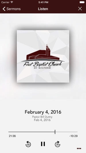 First Baptist Church Milford(圖3)-速報App