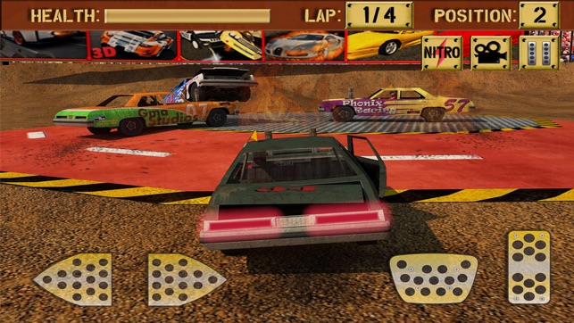 Mad Car Crash Racing Demolition Derby