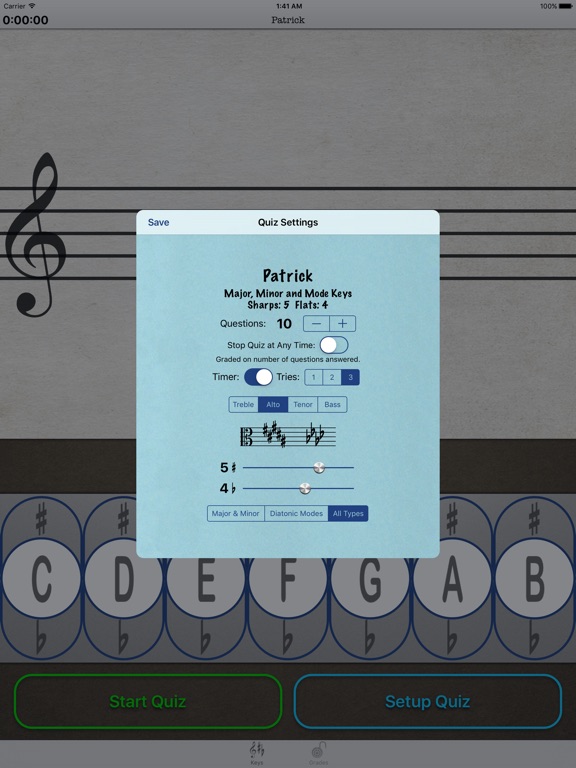 Screenshot #2 for Music Theory Keys
