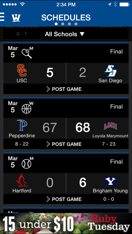 WCC Sports