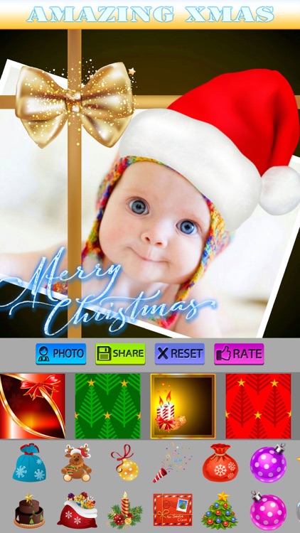 Christmas Frames and Stickers HD screenshot-4