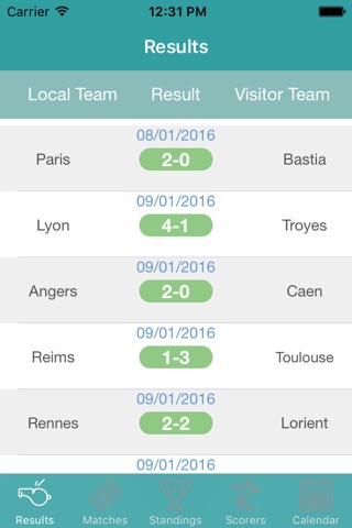 InfoLeague - French Ligue 1 screenshot 3