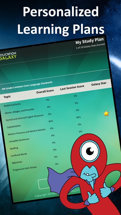 Education Galaxy - 4th Grade Language Arts - Learn Adjectives, Punctuation, Commas, Grammar, and More screenshot-3