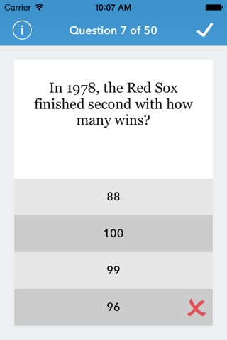 Baseball Trivia for The Factual Intellectual® screenshot 2