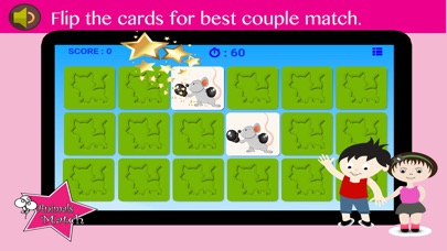 Close Up Animals Match - Pair name that pets link match 360 hd 1.1 IOS -