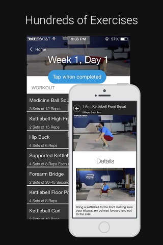 Kettlebell & Med Ball Workouts screenshot 2