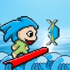 Kid Swing:A New Adventure Where A Little Kid Surfs In The Sea——Free Game For  Boy’s& Girl’s