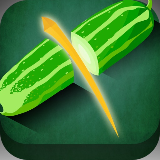 Chop Down The Vegetables - awesome blade cutting arcade game iOS App
