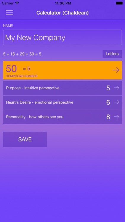 Numerology Light - Calculator Pro screenshot-1