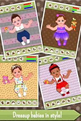 Game screenshot Cute Baby Dress Up Game! apk