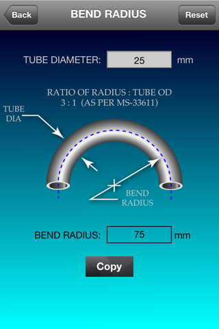 Hydraulic Tube Calculator screenshot 4