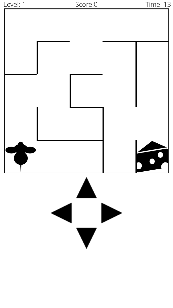 Rotatouille - feed a mouse in the constantly rotating maze