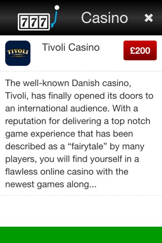 OnlineCasinoReports UK - The Best Mobile Casinos and Bonuses for UK players screenshot 2