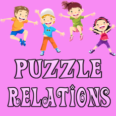 Activities of Animals Puzzle Relations Kids