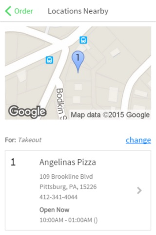 Angelinas Pizza screenshot 2