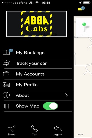 Abba Cabs screenshot 2