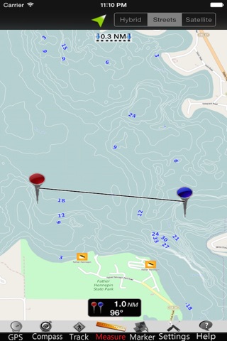 Mille Lacs Lake Nautical Chart screenshot 2