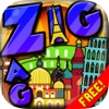 Words Zigzag : City Around The World Crossword Puzzles Free with Friends