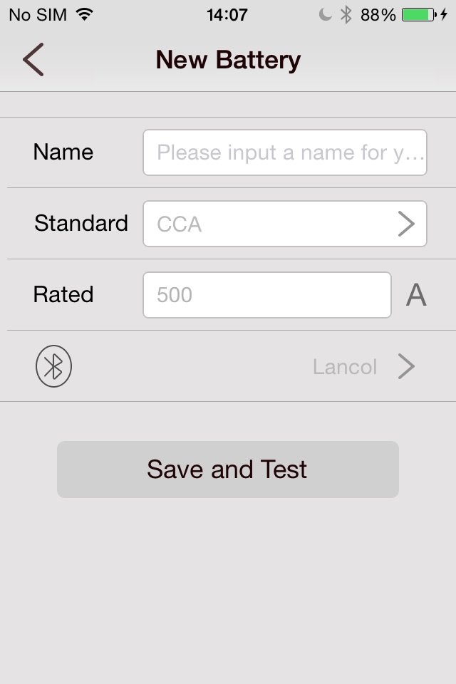 Leagend Auto battery tester screenshot 3