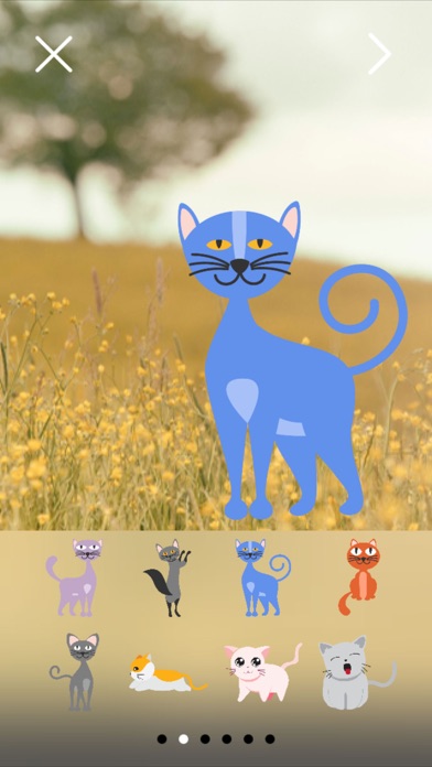 Now That's Cats & Kittens: Turn Your Photos Into Greeting Cards With Stickersのおすすめ画像2