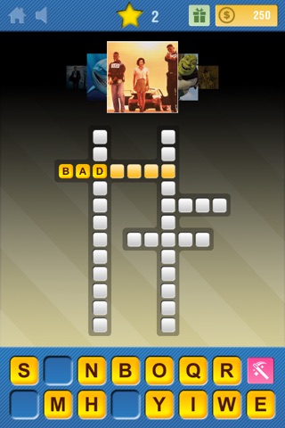 Crosswords & Pics - Cinema Edition screenshot 3