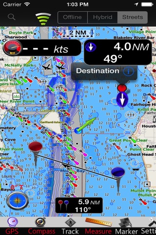 Alabama GPS Nautical Charts screenshot 4