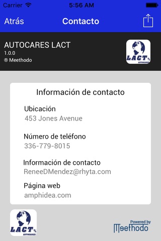 AUTOCARES LACT screenshot 2