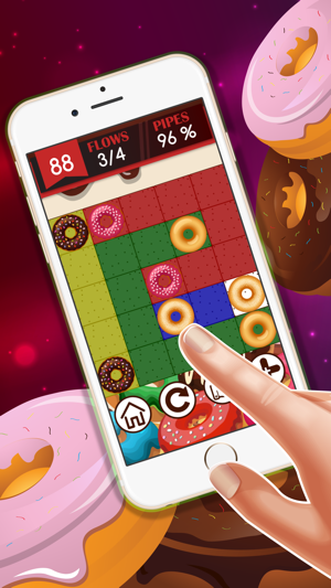 Doughnut Pair hd lite free : - The easy connect game for boy(圖4)-速報App