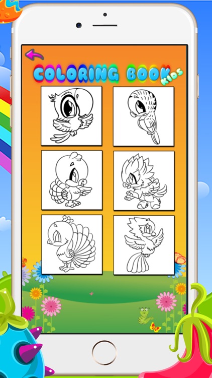 The Birds Coloring Books For Kids - Drawing Painting Games