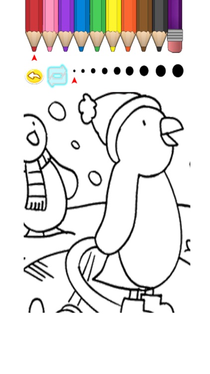 Kids Coloring Book - Cute Cartoon 5 screenshot-3