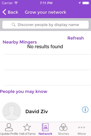 Ming - Redefine Human Contact. screenshot 4