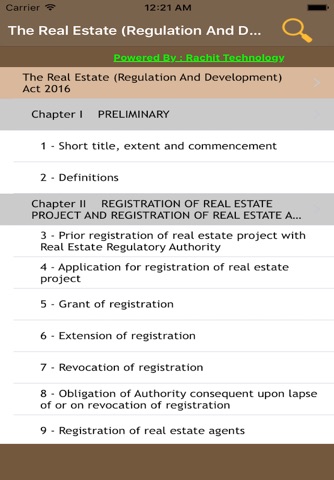 The Real Estate Act 2016 screenshot 2