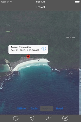 GALAPAGOS ISLANDS – GPS Travel Map Offline Navigator screenshot 3
