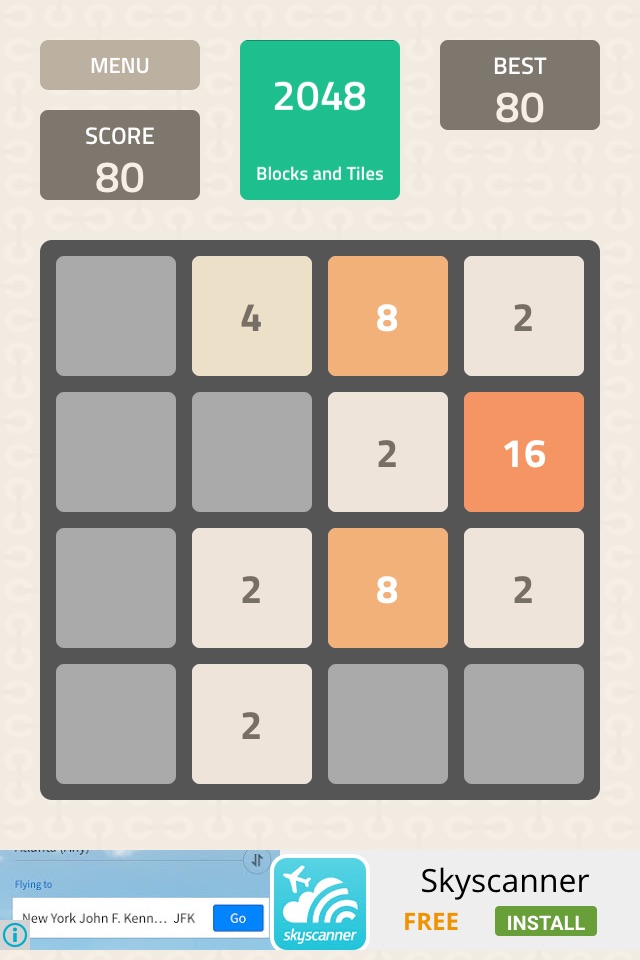 2048 Blocks and Tiles screenshot 2