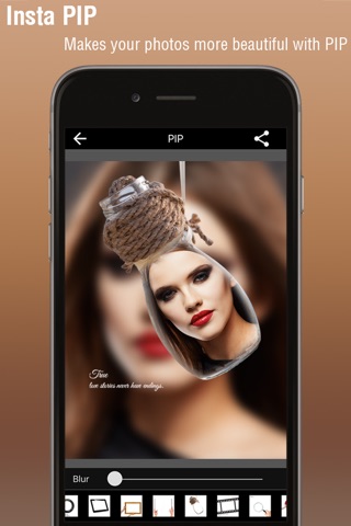 PIP Camera -Spiral Photo Maker screenshot 2