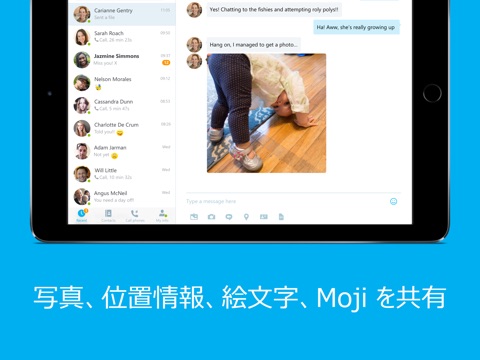 Skype for iPad screenshot 2