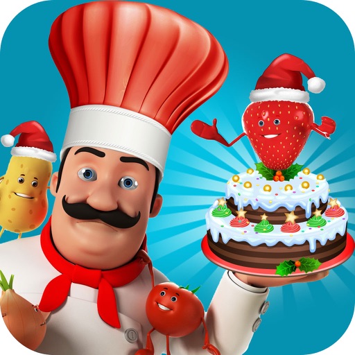 Christmas Kitchen Fever Master Cooking iOS App