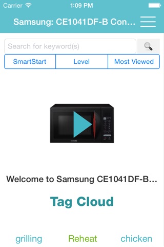 Showhow2 for Samsung CE1041DF-B Microwave screenshot 2