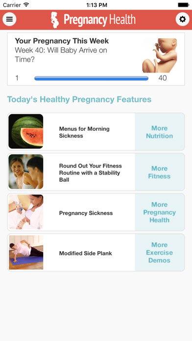 Pregnancy Health & Fitness Week by Weekのおすすめ画像2