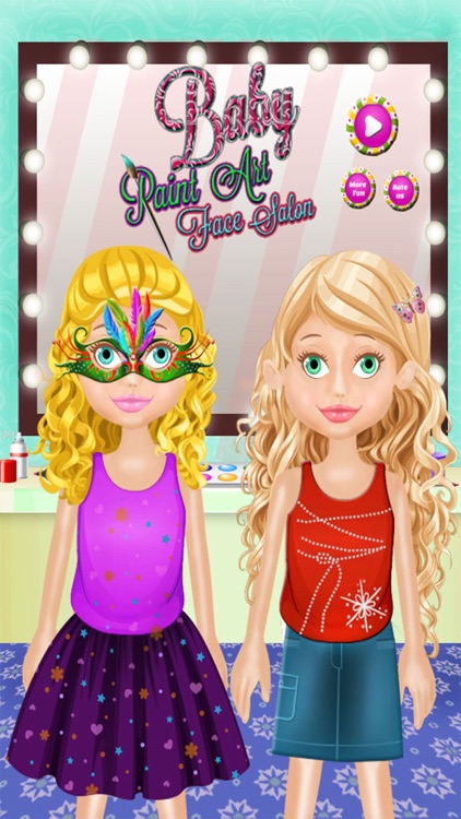 Baby Face Art Salon - Girls Games