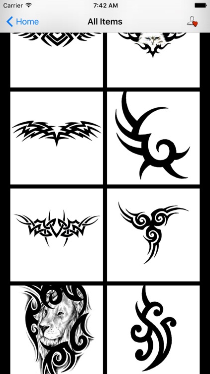 Tribal tattoo sing and symbol Royalty Free Vector Image