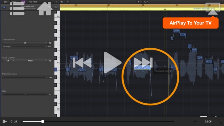 Course for Flexing Vocals: Time and Pitch