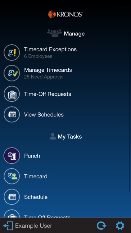 Kronos Mobile for iSeries