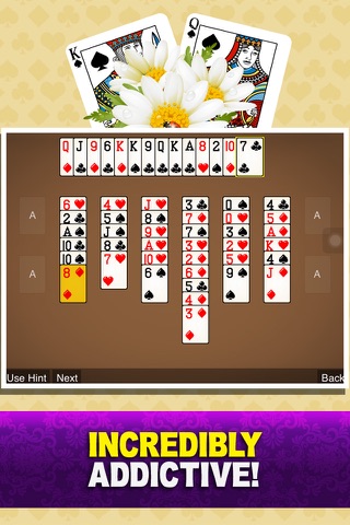 Flower Garden Solitaire Free Card Game screenshot 4